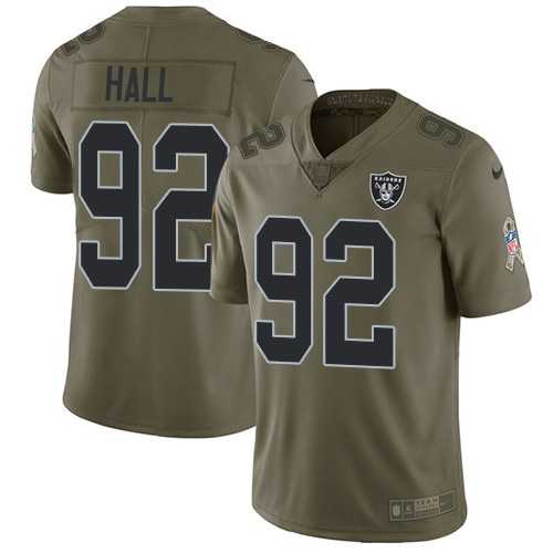 Nike Raiders 92 P. J. Hall Olive Salute To Service Limited Jersey Dzhi,We sell and wholesale Nike Raiders 92 P. J. Hall Olive Salute To Service Limited Jersey Dzhi on line form chian!